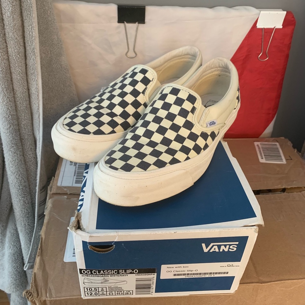 Vans vault checkerboard